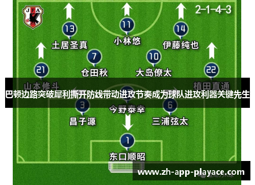 巴顿边路突破犀利撕开防线带动进攻节奏成为球队进攻利器关键先生